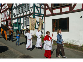 Bittprozession an Christi Himmelfahrt (Foto: Karl-Franz Thiede)